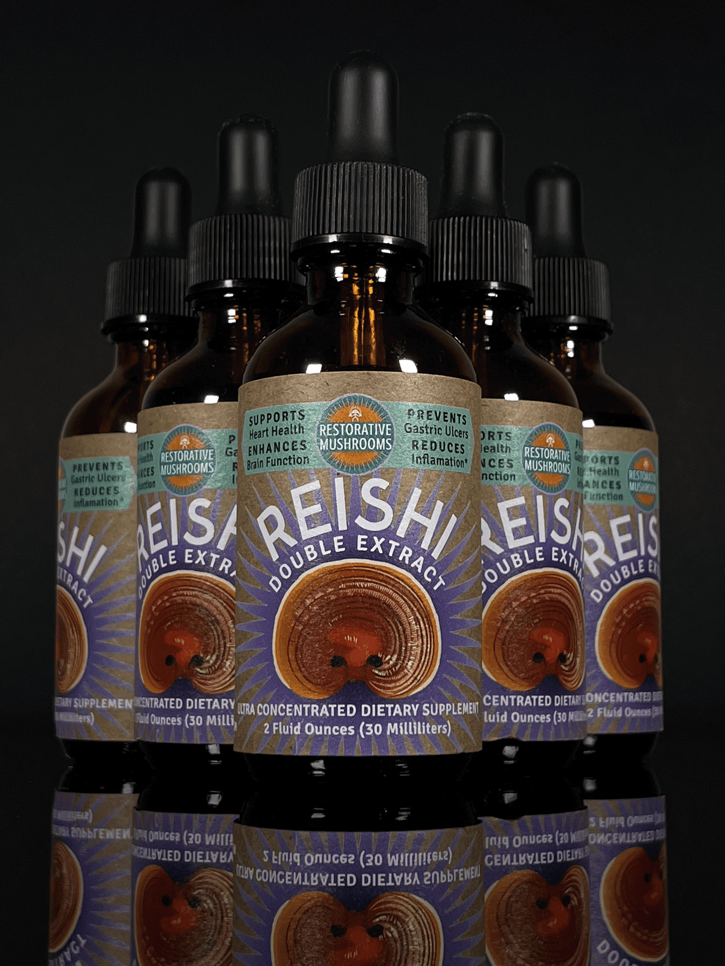 Organic Reishi Double Extract  (2 oz)