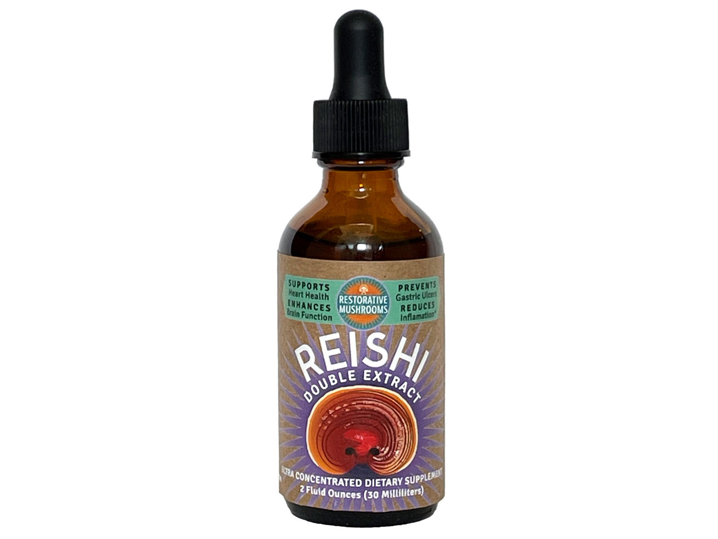 Organic Reishi Double Extract  (2 oz)